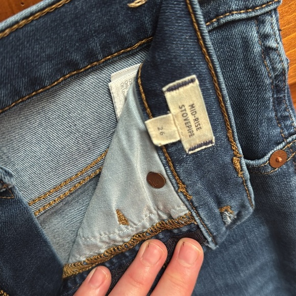 Madewell midrise stovepipe size 26 - Picture 6 of 6